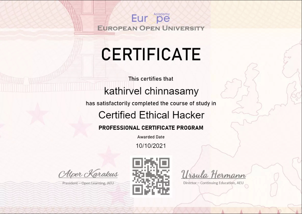 Ethical Hacking